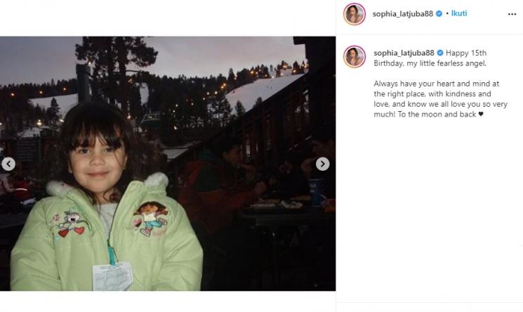 Putri Sophia Latjuba, Manuella Aziza (Instagram/@sophia_latjuba88)