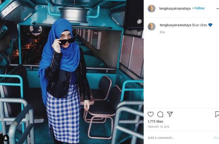 Tengku Syaira (Instagram.com/tengkusyairaanataya)