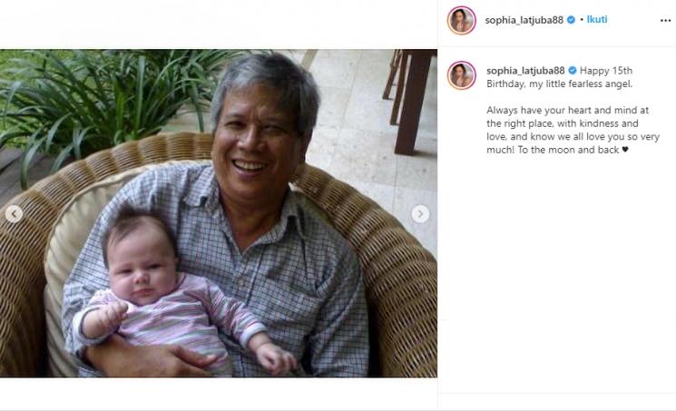 Putri Sophia Latjuba, Manuella Aziza (Instagram/@sophia_latjuba88)