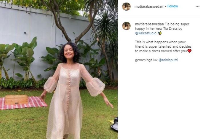 Mutiara Baswedan, putri Anies Baswedan. (Instagram/@mutiarabaswedan)
