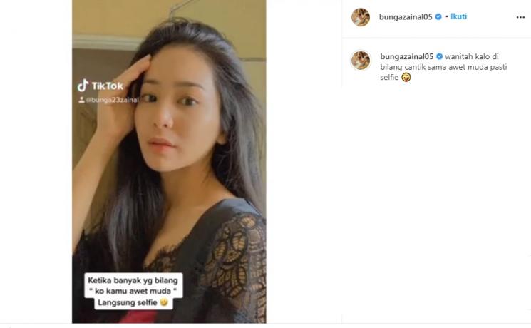 Bunga Zainal (Instagram/@bungazainal05)
