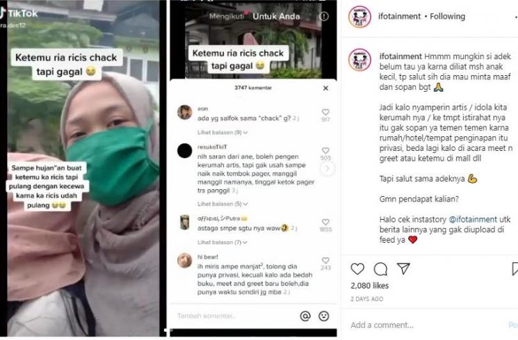 Tangkapan layar video (Instagram.com/ifotainment)