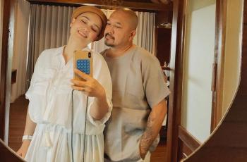 Pamer Foto Cium Bibir, Romantisnya Feby Febiola Bilang Ini di Ultah Suami