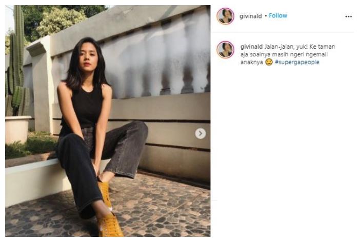 Givina Lukita Dewi. (Instagram/@givinald)