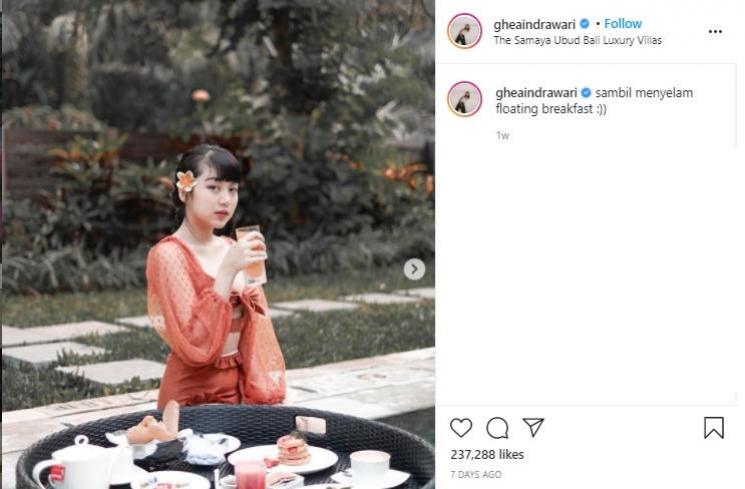Ghea Indrawari (Instagram.com/gheaindrawari)