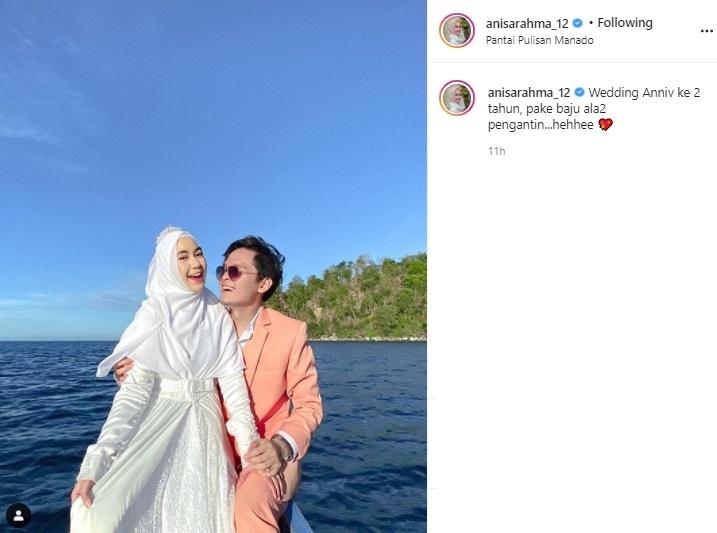 Anisa Rahma dan Anandito Dwis. (Instagram/@anisarahma_12)