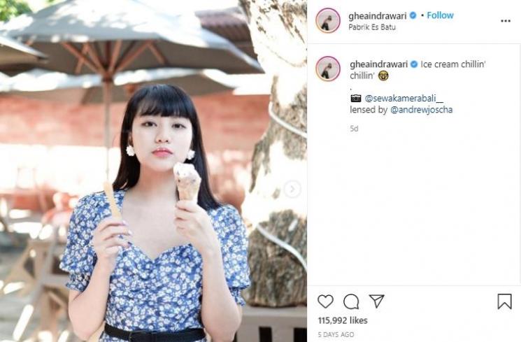Ghea Indrawari (Instagram.com/gheaindrawari)