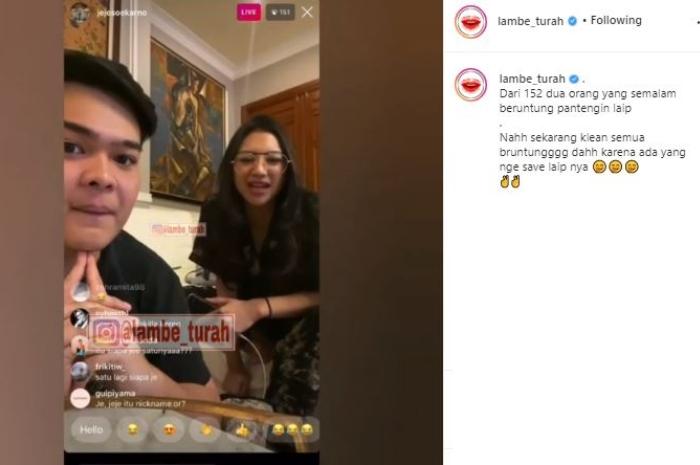 Shakilla Astari bocorkan Bastian Steel selingkuh. (Instagram/@lambe_turah)