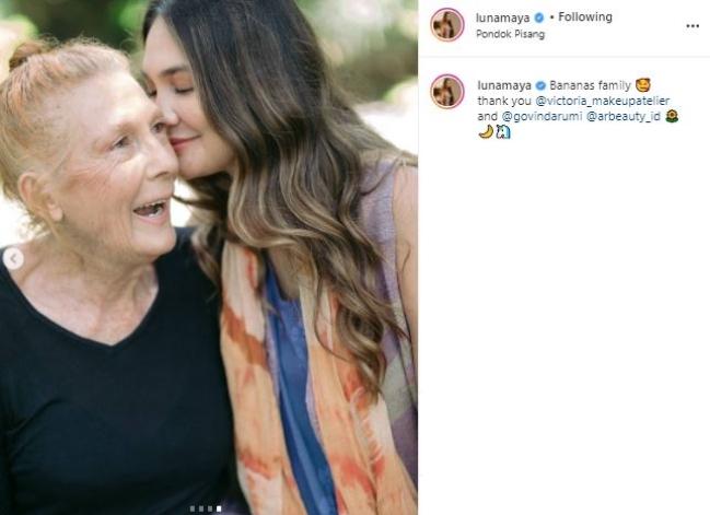 Potret keluarga Luna Maya. (Instagram/@lunamaya)