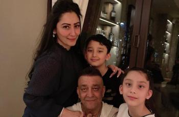 Rayakan Ultah Anak Kembar, Sanjay Dutt Ungkap Sembuh dari Kanker