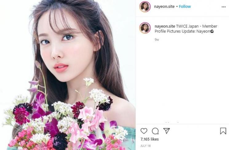Nayeon Twice (Instagram.com/nayeon.site)