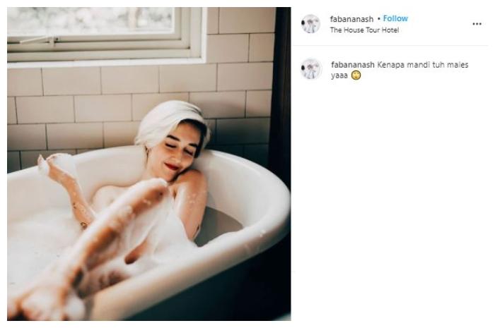 Fabiola, mantan istri Reza SMASH. (Instagram/@fabananash)