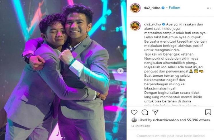 Ridho dan Rizki DA2 (Instagram @da2_ridho)
