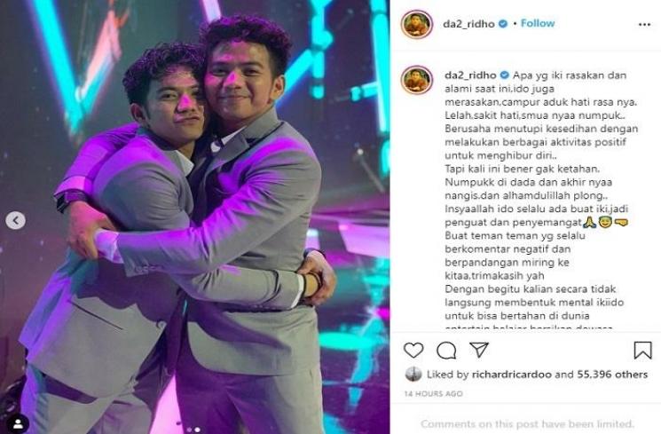 Ridho dan Rizki DA2 (Instagram @da2_ridho)