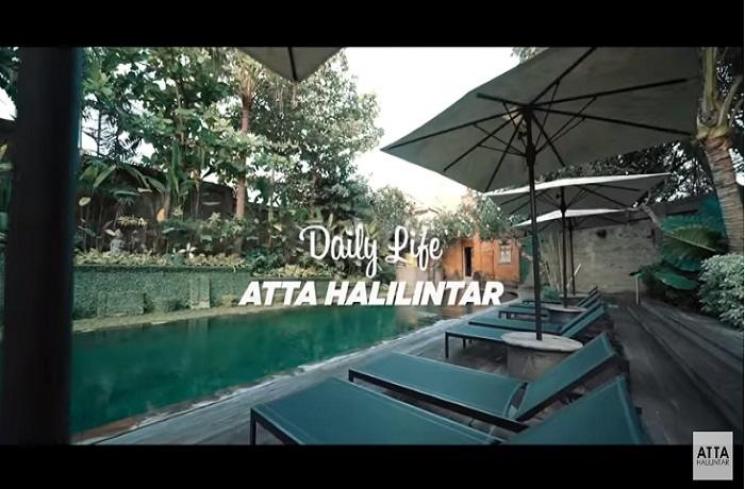 Rumah Jessica Iskandar di Bali (Tangkapan layar YouTube channel Atta Halilintar)