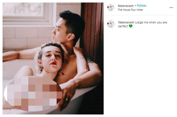 Fabiola, mantan istri Reza SMASH. (Instagram/@fabananash)
