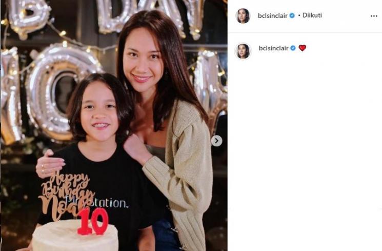 Ultah Putra Bunga Citra Lestari dan Ashraf Sinclair, Noah Sinclair (Instagram/@bclsinclair)