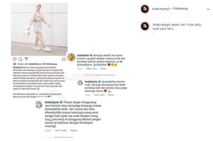 Fans Leslar. (Instagram)