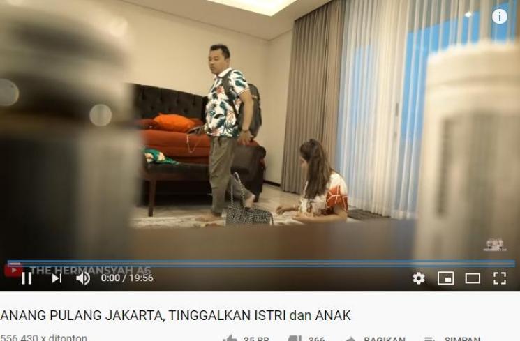 Anang Ashanty terlibat cekcok (Youtube.com/TheHermasyahA6)