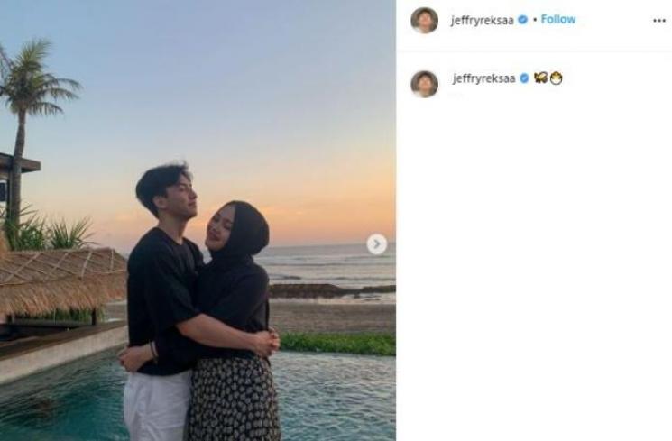Jeffry Reksa dan Putri Delina. (Instagram/@jeffryreksaa)