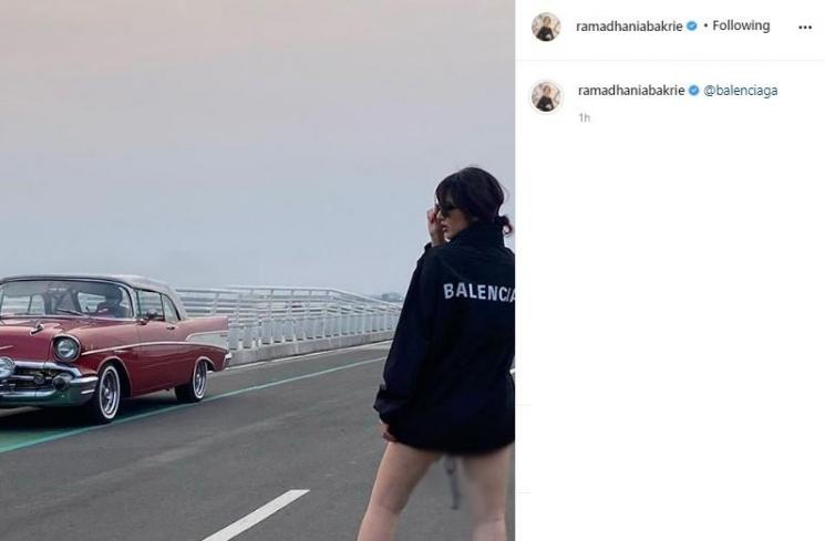 Nia Ramadhani. (Instagram/@ramadhaniabakrie)