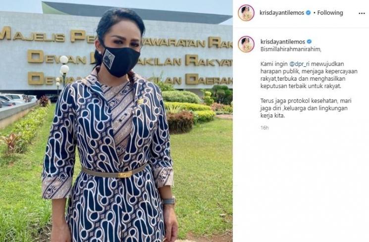 Krisdayanti. (Instagram/@krisdayantilemos)