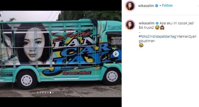 Wika Salim. (Instagram/@wikasalim)
