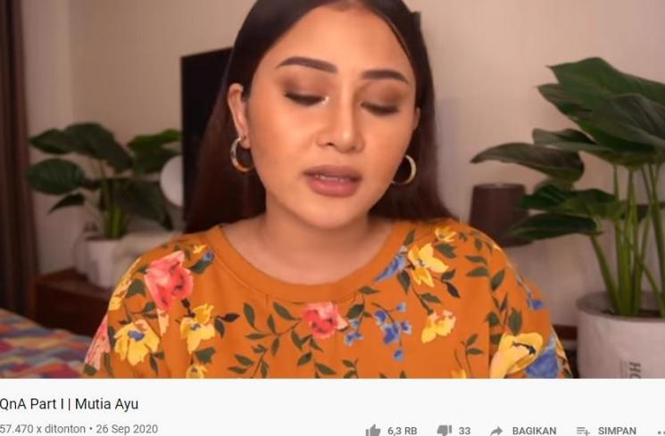 Mutia Ayu (YouTube.com/MutiaAyu)