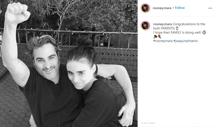 Joaquin Phoenix dan Rooney Mara (Instagram/@rooney.mara)