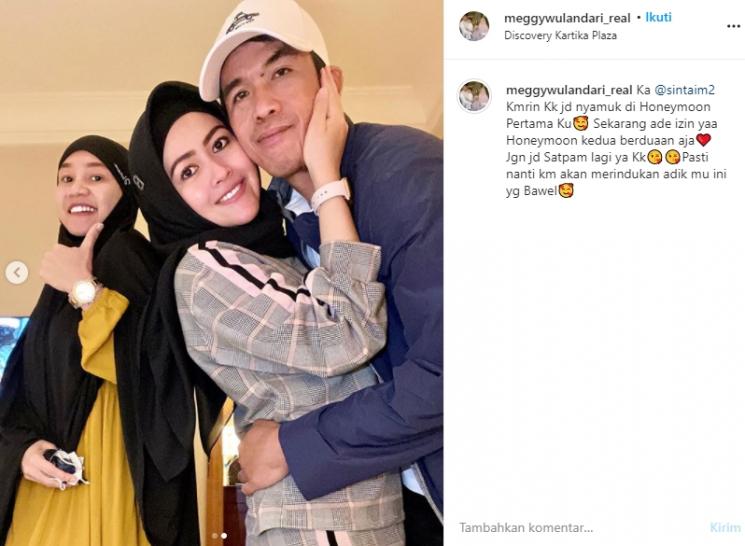 Meggy Wulandari pamer suami baru (Instagram/@meggywulandari_real)