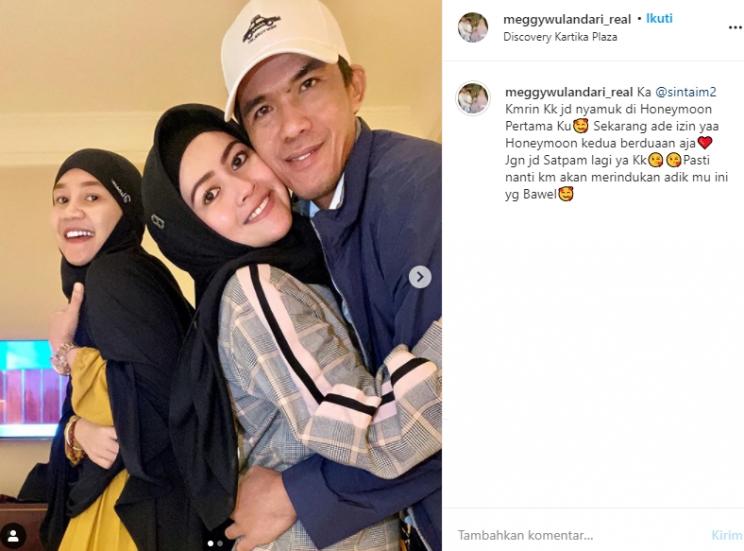 Meggy Wulandari pamer suami baru (Instagram/@meggywulandari_real)