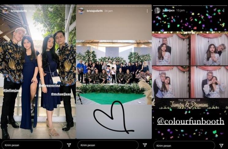 Brisia Jodie dan Julian Jacob (Instagram @brisiajodie96)