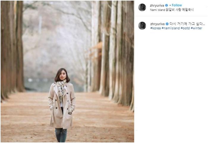 Yuriva eks JKT48. (Instagram/@zhryuriva)