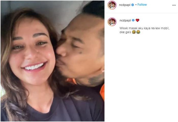 Nora Alexandra dan Jerinx SID. (Instagram/@ncdpapl)