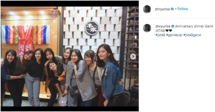 Yuriva eks JKT48. (Instagram/@zhryuriva)