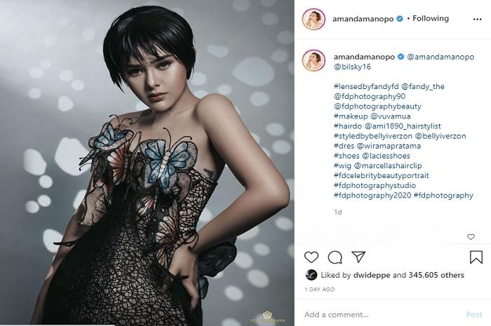 Amanda Manopo (Instagram @amandamanopo)