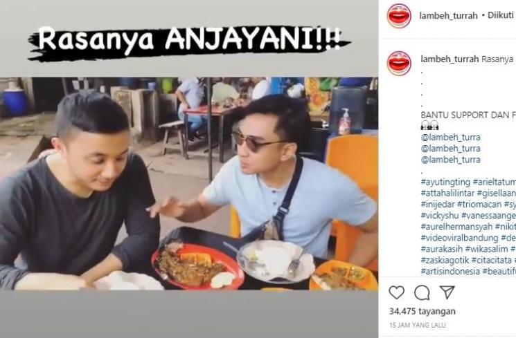 Lutfi Agizal (Instagram.com/lambeh_turrah)