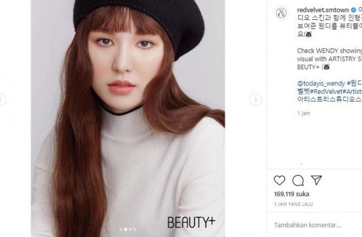 Wendy Red Velvet (Instagram.com/redvelvet.smtown)