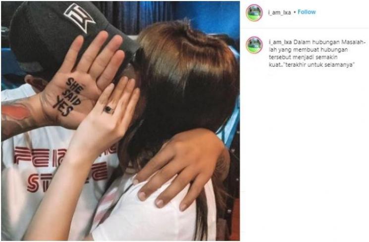 Angela Lee dan Alexander. (Instagram/@i_am_lxa)