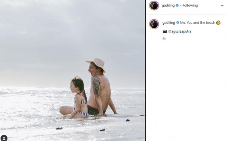 Gading Marten dan Gempi. (Instagram/@gadiiing)