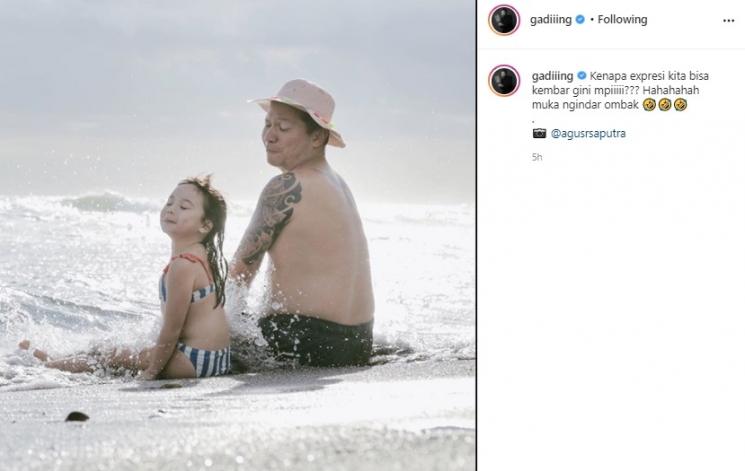 Gading Marten dan Gempi. (Instagram/@gadiiing)