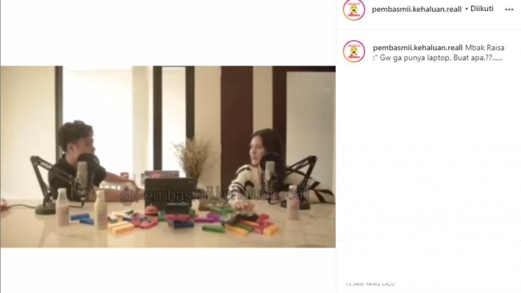 Raisa dan Vidi Aldiano (Instagram/@pembasmii.kehaluan.reall)