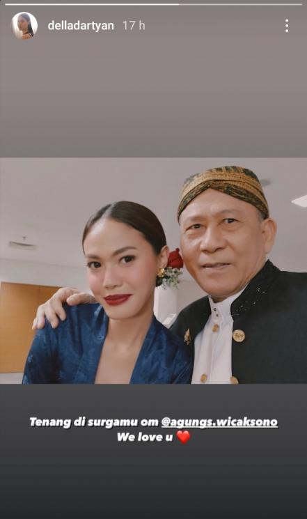 Ayah Nino RAN dan Della Dartyan (Instagram/@delladartyan)