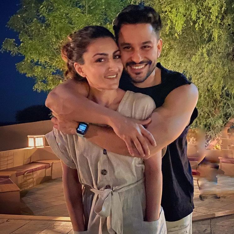 Soha Ali Khan dan suami, Kunal Kemmu (Instagram/@khemster2)
