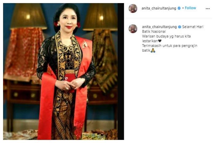 Anita Tanjung. (Instagram/@anita_chairultanjung)