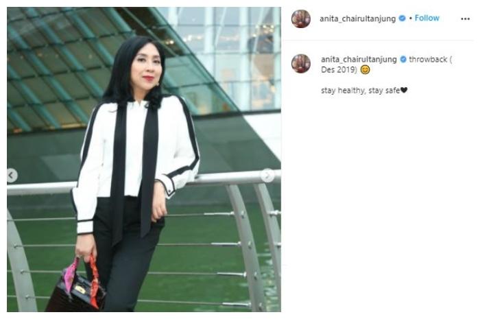 Anita Tanjung. (Instagram/@anita_chairultanjung)
