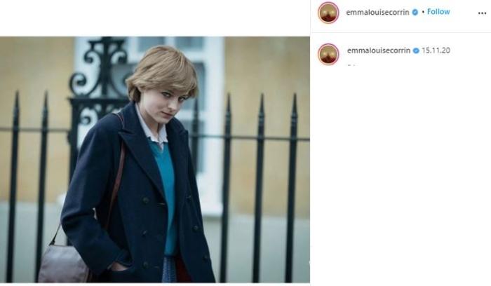 Emma Corrin. (Instagram/@emmalouiscorrin)