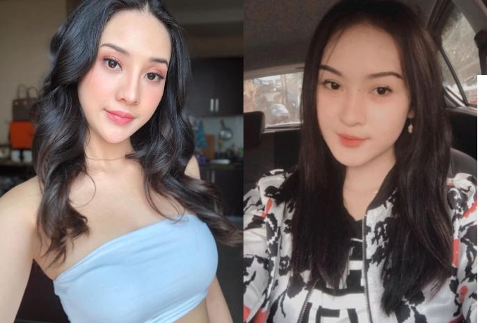 Intan Rose, penjaga warung mirip Anya Geraldine. (Instagram/@anyageraldine, Instagram/@intanrose_)