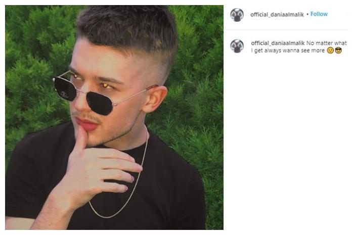 Daniaal Malik, sepupu Zayn Malik. (Instagram/@official_daniaalmalik)