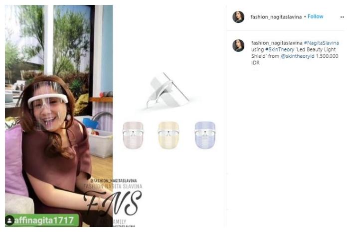 Nagita Slavina. (Instagram)